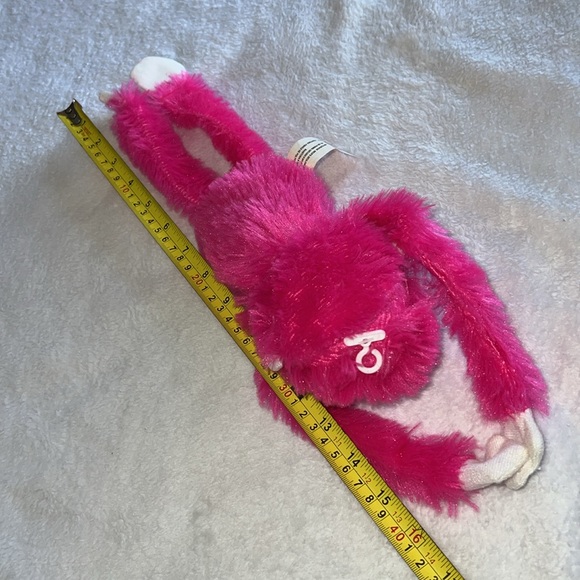 Fuzzy Friends Soft Plush Hanging Monkey - Picture 7 of 9